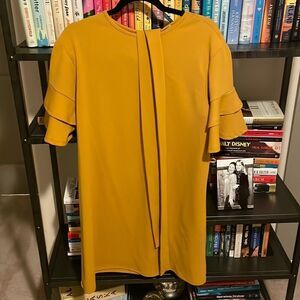 EUC Mustard Dainty Hooligan Dress